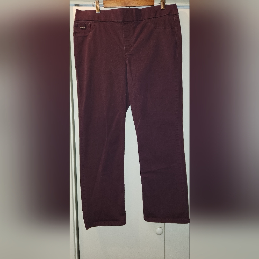 Nine West Plum Heidi Pull On Pants